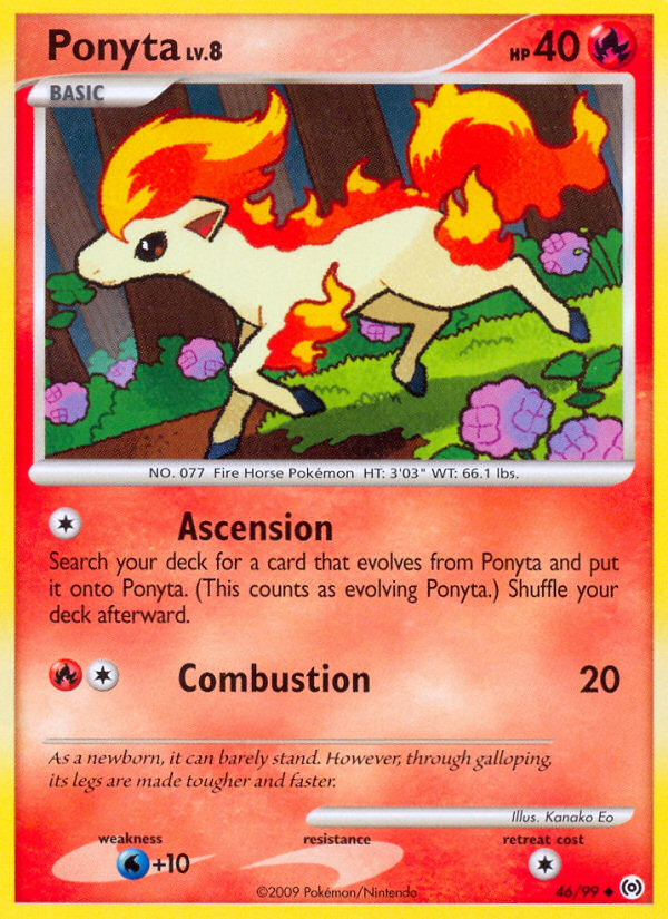 Ponyta (46/99) [Platinum: Arceus] | Clutch Gaming