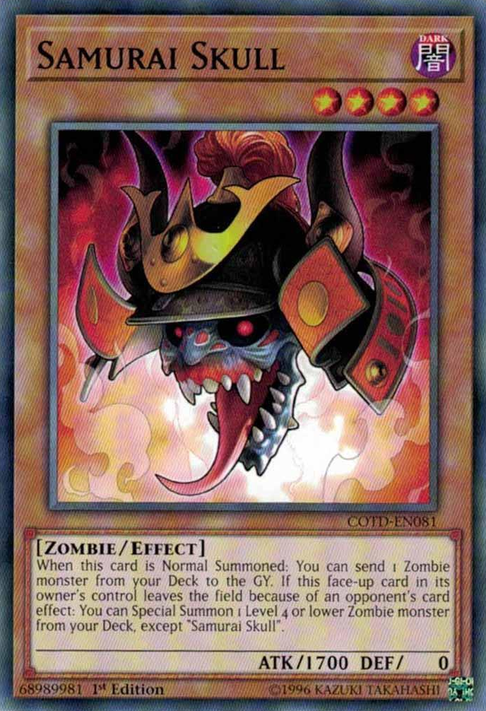 Samurai Skull [COTD-EN081] Common | Clutch Gaming