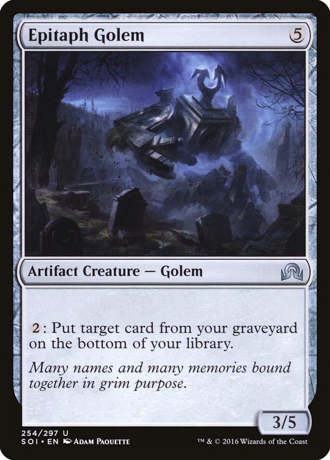 Epitaph Golem [Shadows over Innistrad] | Clutch Gaming