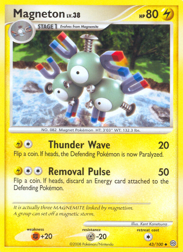 Magneton (43/100) [Diamond & Pearl: Stormfront] | Clutch Gaming