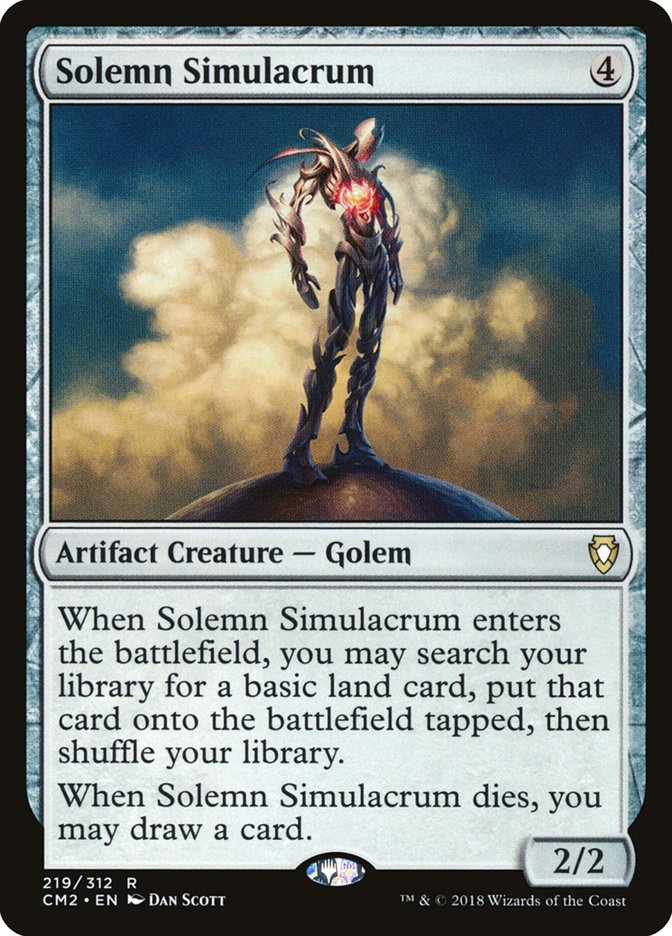 Solemn Simulacrum (219/312) [Commander Anthology Volume II] | Clutch Gaming