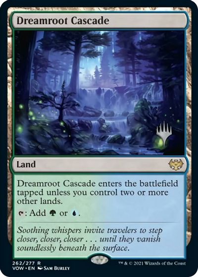 Dreamroot Cascade (Promo Pack) [Innistrad: Crimson Vow Promos] | Clutch Gaming