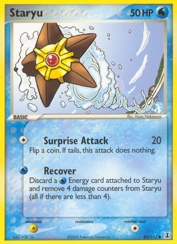 Staryu (85/113) [EX: Delta Species] | Clutch Gaming