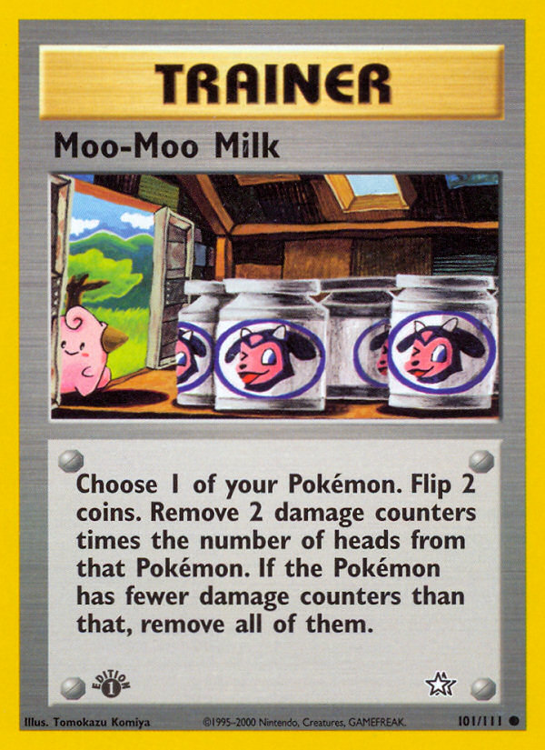 Moo-Moo Milk (101/111) [Neo Genesis 1st Edition] | Clutch Gaming