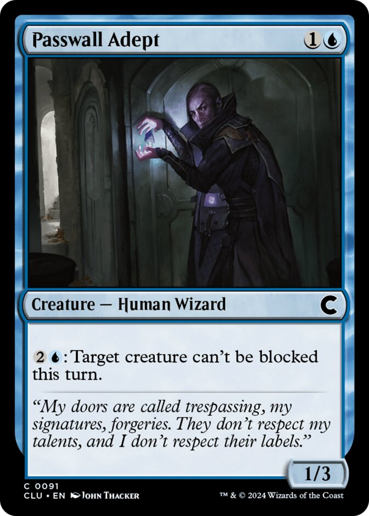 Passwall Adept [Ravnica: Clue Edition] | Clutch Gaming