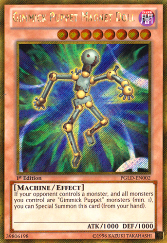 Gimmick Puppet Magnet Doll [PGLD-EN002] Gold Secret Rare | Clutch Gaming