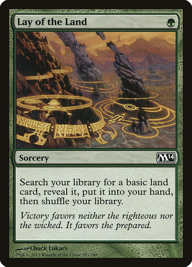 Lay of the Land [Magic 2014] | Clutch Gaming