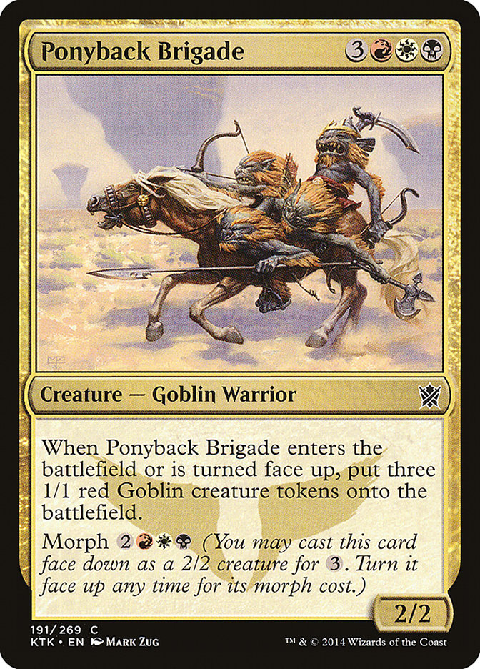 Ponyback Brigade [Khans of Tarkir] | Clutch Gaming