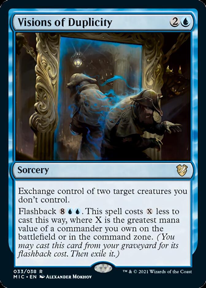 Visions of Duplicity [Innistrad: Midnight Hunt Commander] | Clutch Gaming