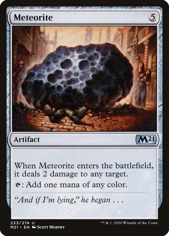 Meteorite [Core Set 2021] | Clutch Gaming