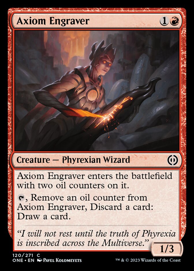 Axiom Engraver [Phyrexia: All Will Be One] | Clutch Gaming