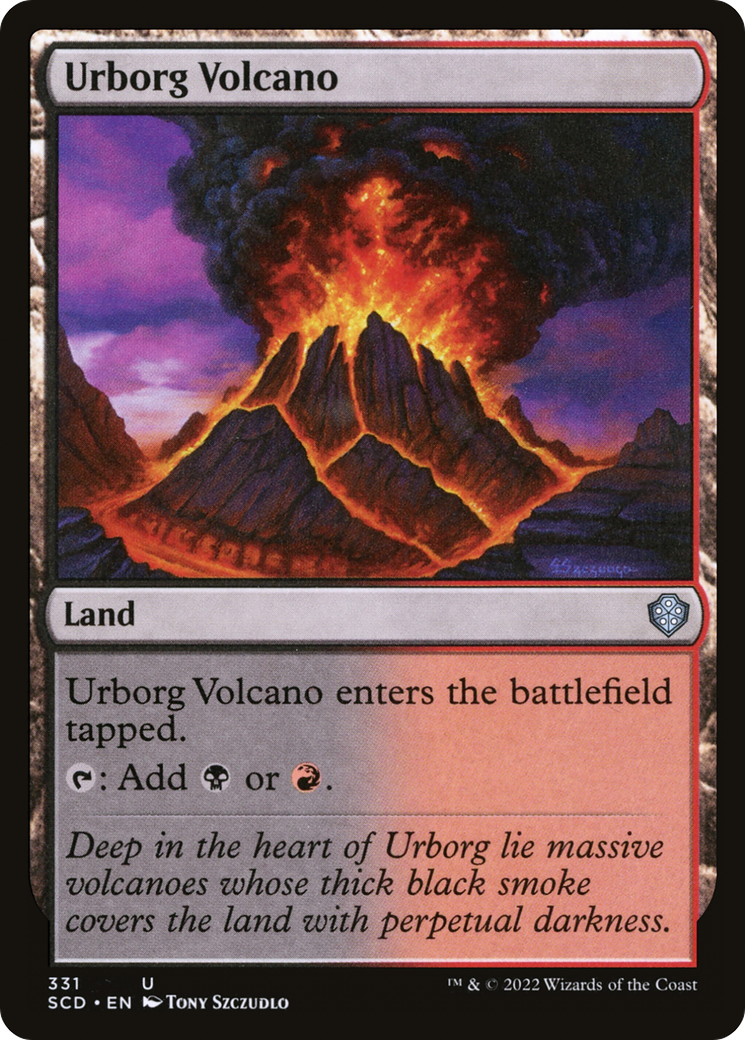 Urborg Volcano [Starter Commander Decks] | Clutch Gaming