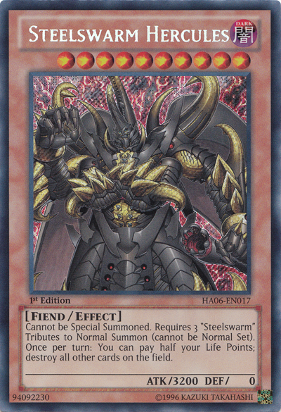 Steelswarm Hercules [HA06-EN017] Secret Rare | Clutch Gaming