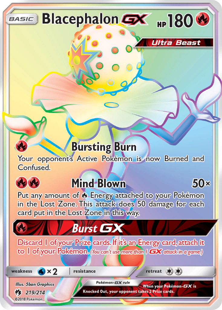 Blacephalon GX (219/214) [Sun & Moon: Lost Thunder] | Clutch Gaming