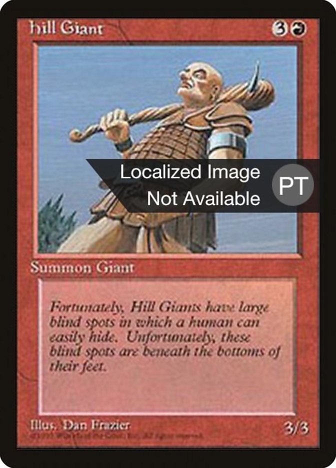 Hill Giant [Fourth Edition (Foreign Black Border)] | Clutch Gaming