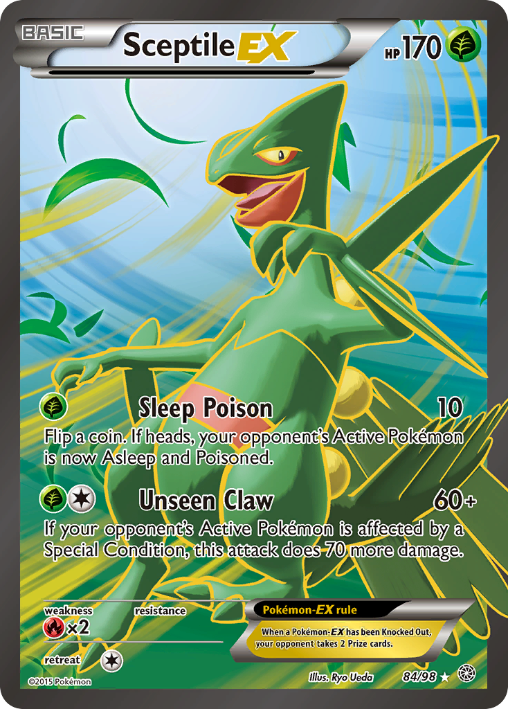 Sceptile EX (84/98) [XY: Ancient Origins] | Clutch Gaming