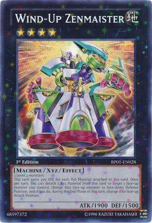 Wind-Up Zenmaister [BP01-EN028] Starfoil Rare | Clutch Gaming