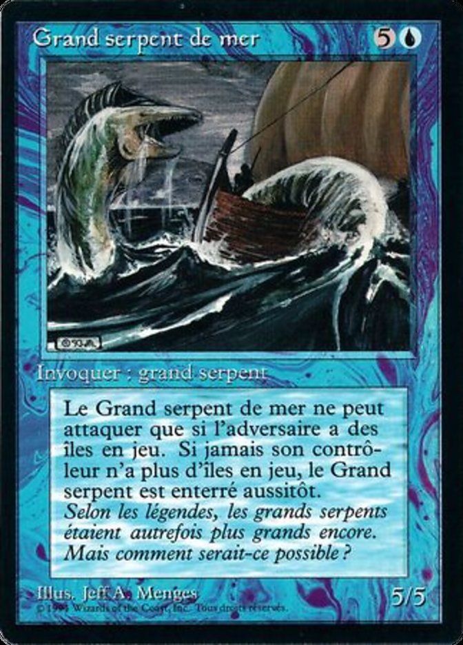 Sea Serpent [Foreign Black Border] | Clutch Gaming