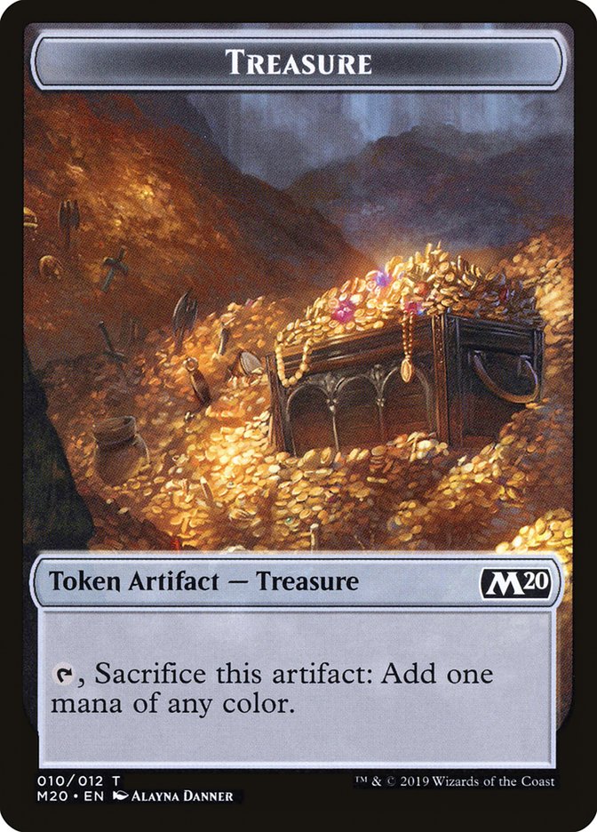 Treasure Token [Core Set 2020 Tokens] | Clutch Gaming