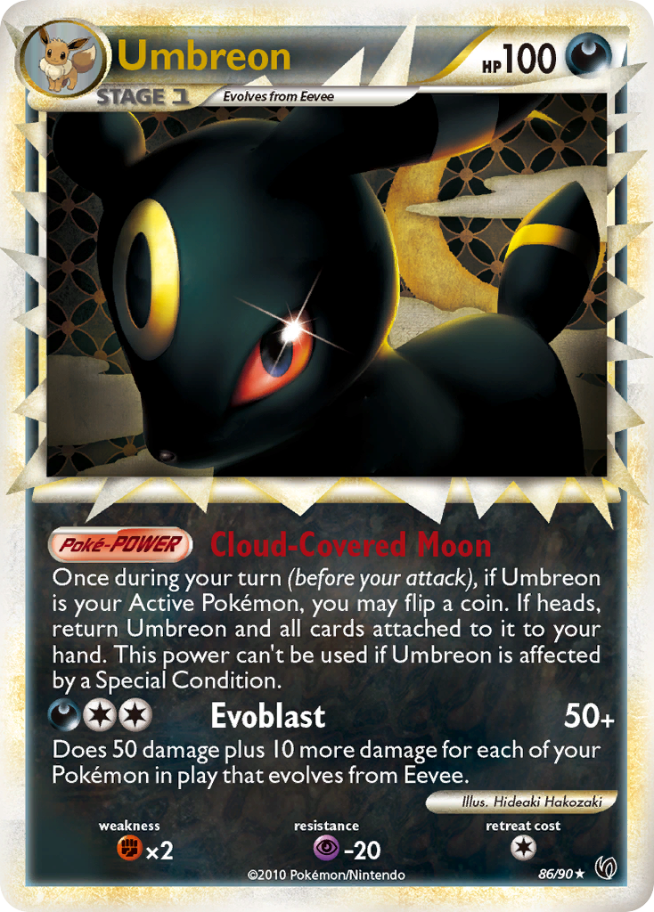 Umbreon (86/90) [HeartGold & SoulSilver: Undaunted] | Clutch Gaming