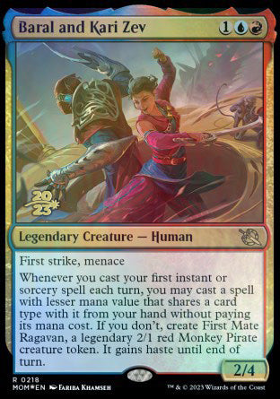 Baral and Kari Zev [March of the Machine Prerelease Promos] | Clutch Gaming