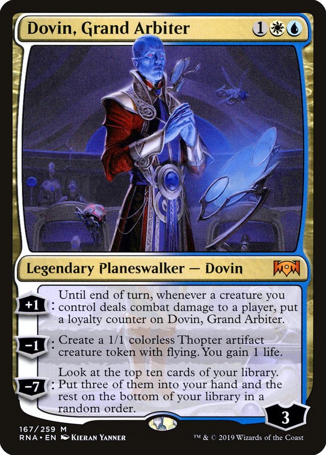 Dovin, Grand Arbiter [Ravnica Allegiance] | Clutch Gaming