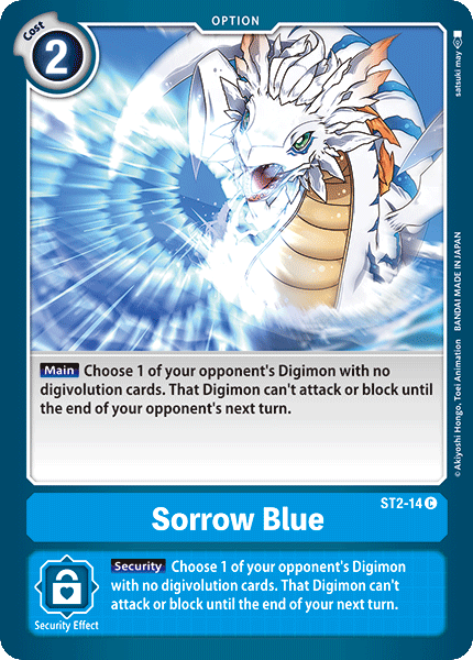 Sorrow Blue [ST2-14] [Starter Deck: Cocytus Blue] | Clutch Gaming