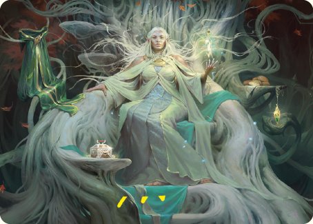 Galadriel, Gift-Giver Art Card [The Lord of the Rings: Tales of Middle-earth Art Series] | Clutch Gaming