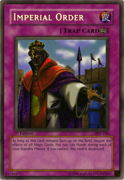 Imperial Order [PSV-104] Secret Rare | Clutch Gaming