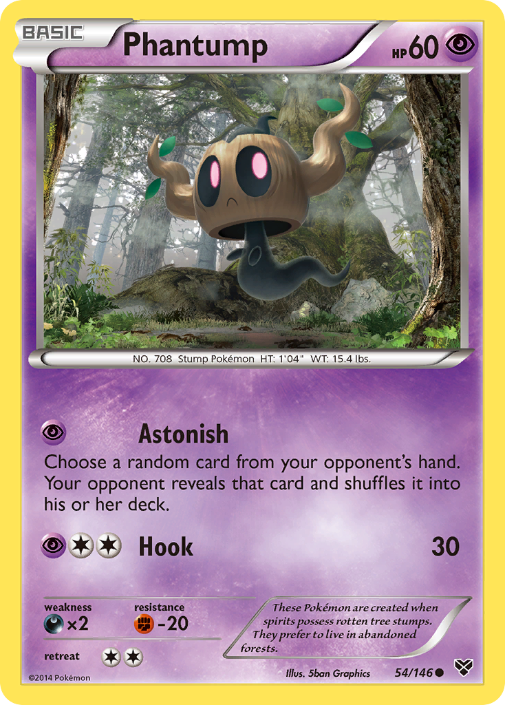 Phantump (54/146) [XY: Base Set] | Clutch Gaming