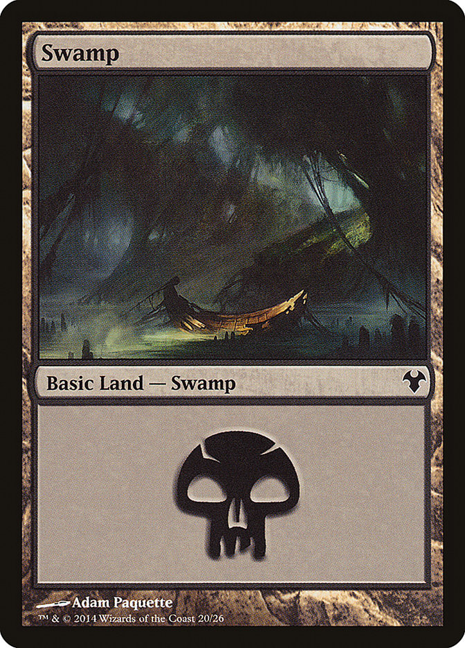 Swamp (20) [Modern Event Deck 2014] | Clutch Gaming