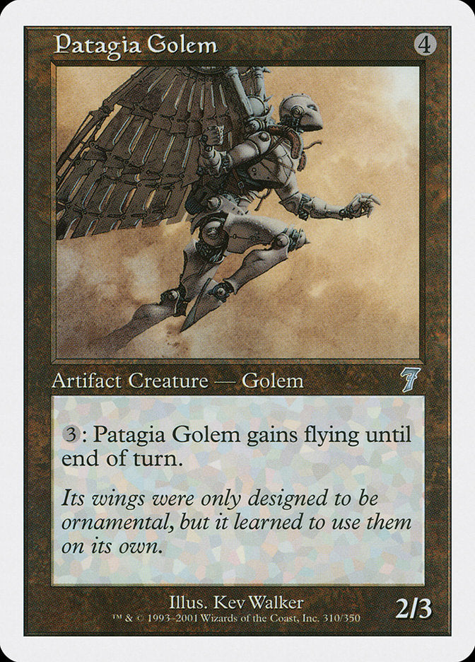 Patagia Golem [Seventh Edition] | Clutch Gaming