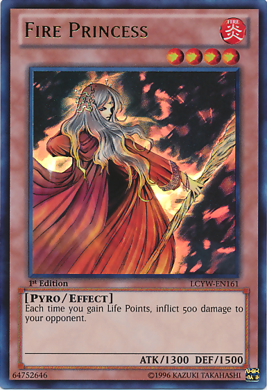 Fire Princess [LCYW-EN161] Ultra Rare | Clutch Gaming