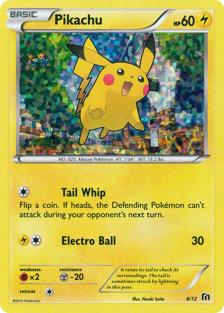 Pikachu (6/12) [McDonald's Promos: 2015 Collection] | Clutch Gaming