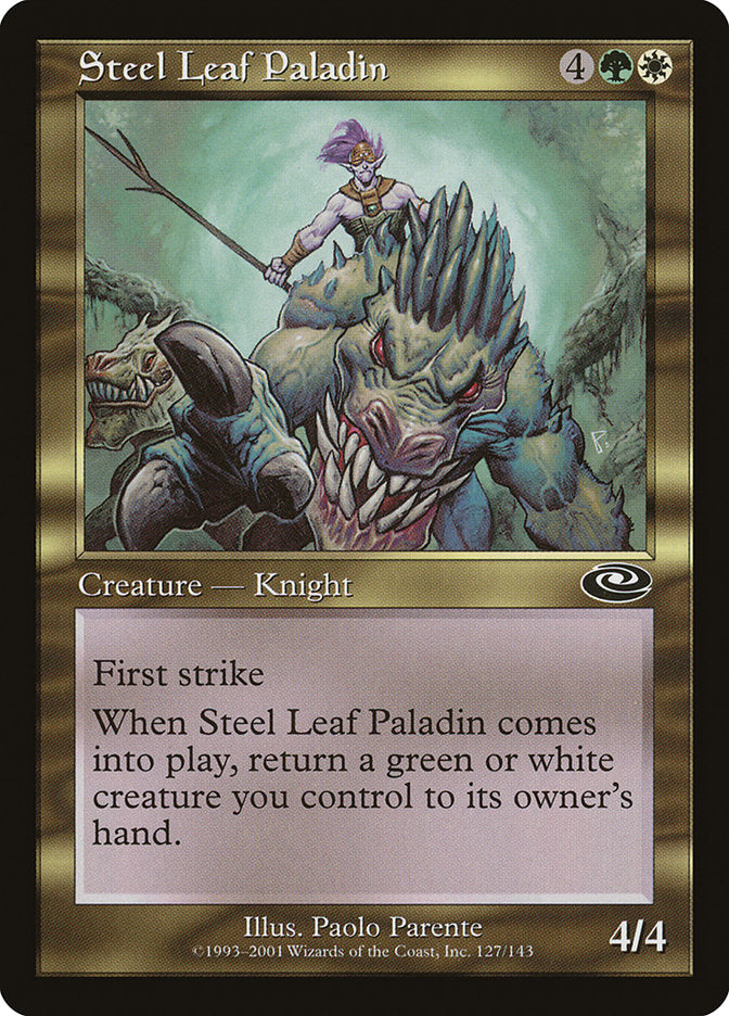 Steel Leaf Paladin [Planeshift] | Clutch Gaming