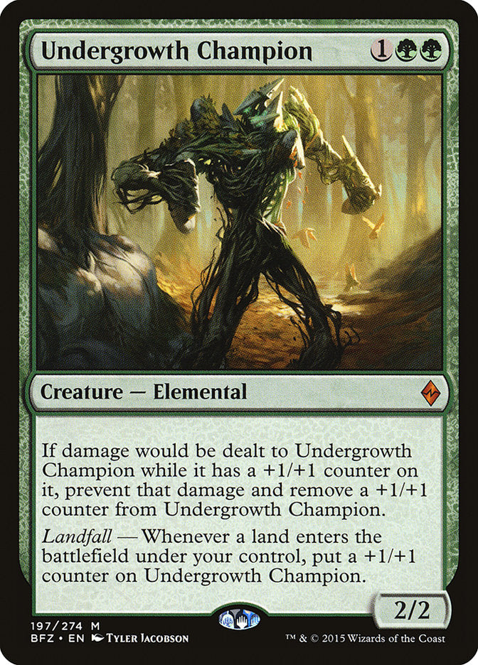 Undergrowth Champion [Battle for Zendikar] | Clutch Gaming