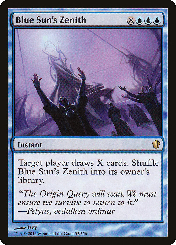 Blue Sun's Zenith [Commander 2013] | Clutch Gaming