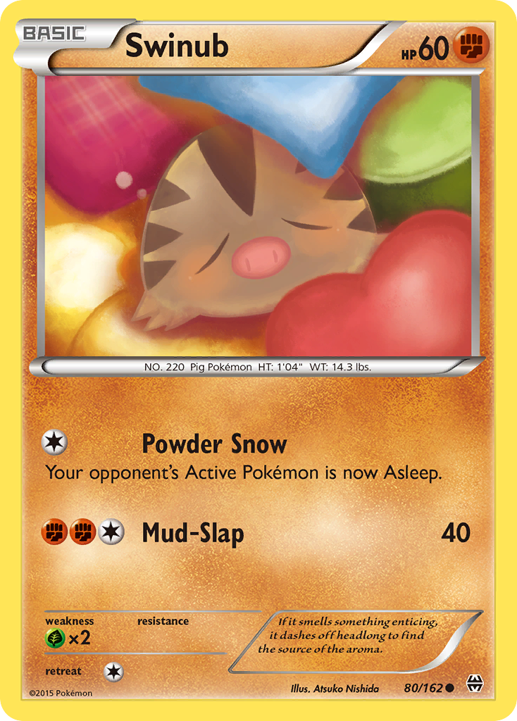 Swinub (80/162) [XY: BREAKthrough] | Clutch Gaming