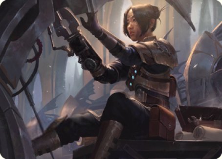 Thopter Mechanic Art Card [The Brothers' War Art Series] | Clutch Gaming
