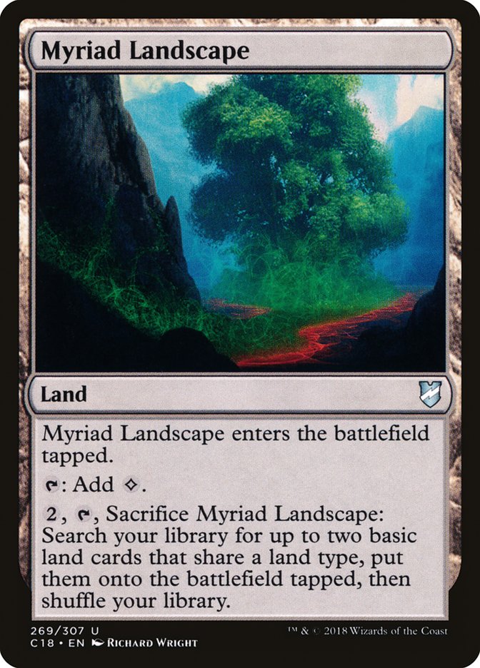 Myriad Landscape [Commander 2018] | Clutch Gaming