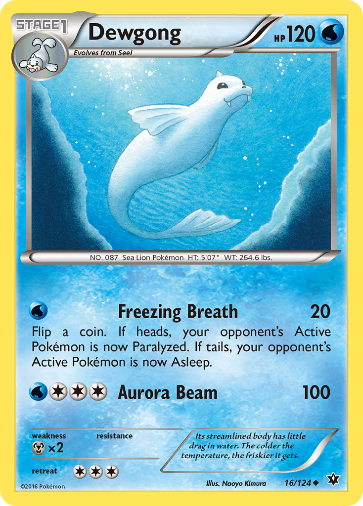 Dewgong (16/124) [XY: Fates Collide] | Clutch Gaming