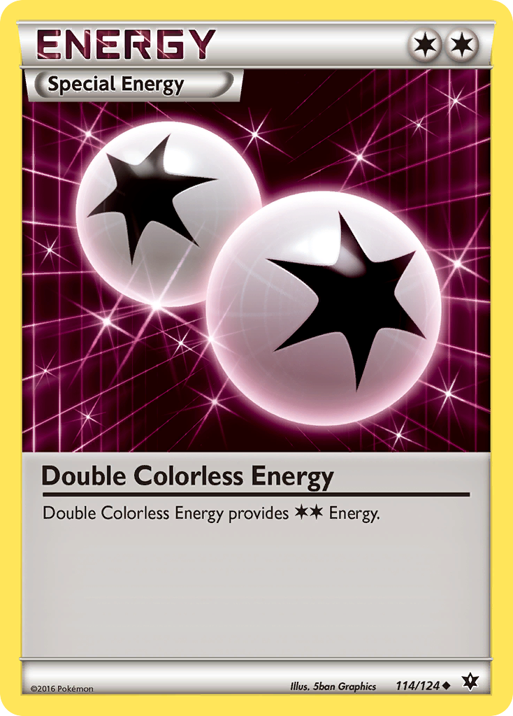 Double Colorless Energy (114/124) [XY: Fates Collide] | Clutch Gaming