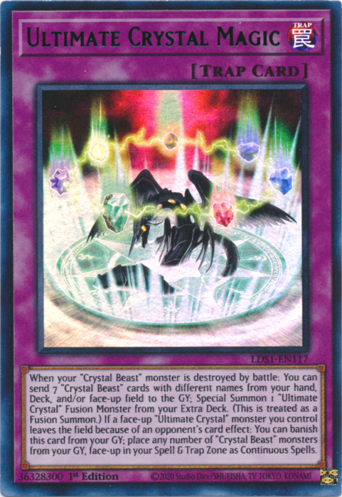 Ultimate Crystal Magic (Green) [LDS1-EN117] Ultra Rare | Clutch Gaming