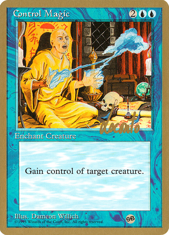 Control Magic (Michael Loconto) (SB) [Pro Tour Collector Set] | Clutch Gaming