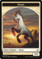 Adorned Pouncer // Horse Double-Sided Token [Hour of Devastation Tokens] | Clutch Gaming