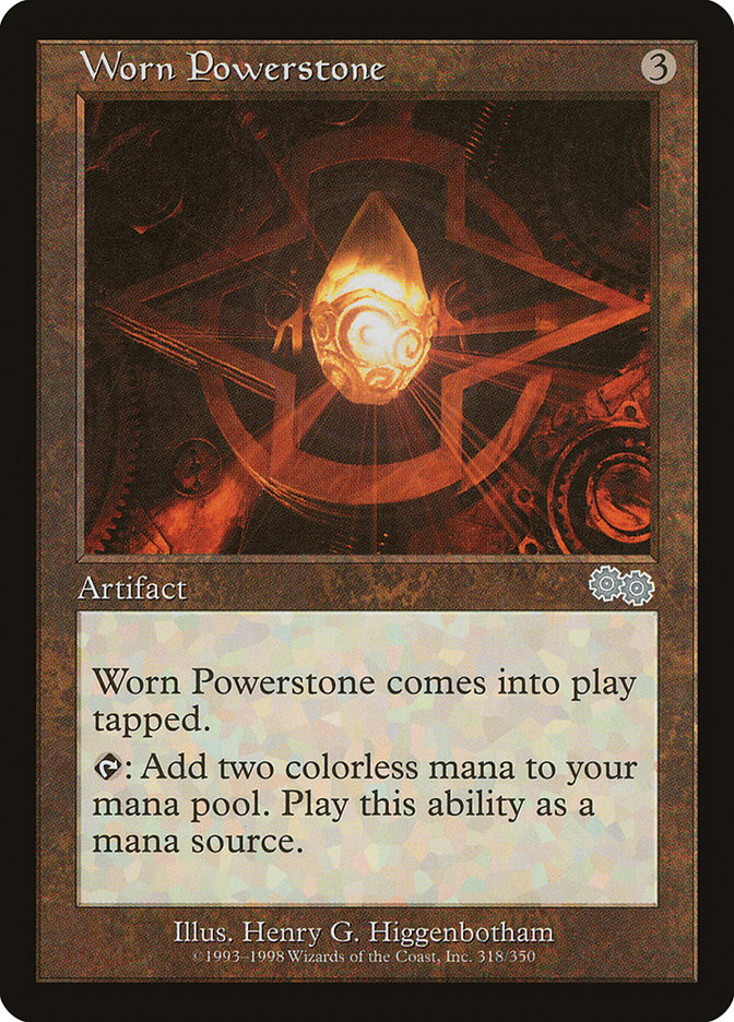 Worn Powerstone [Urza's Saga] | Clutch Gaming