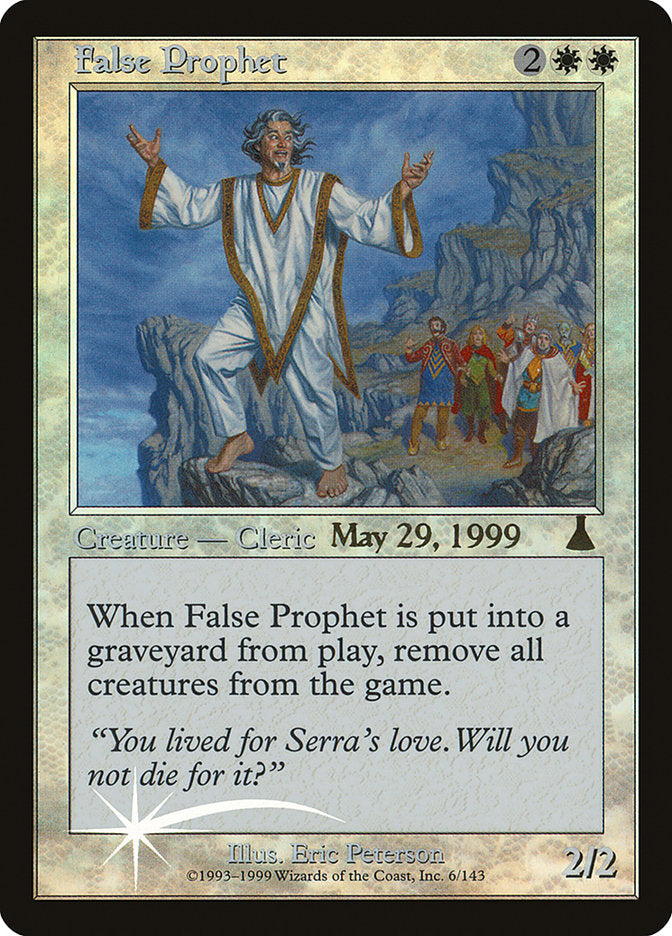 False Prophet [Urza's Destiny Promos] | Clutch Gaming