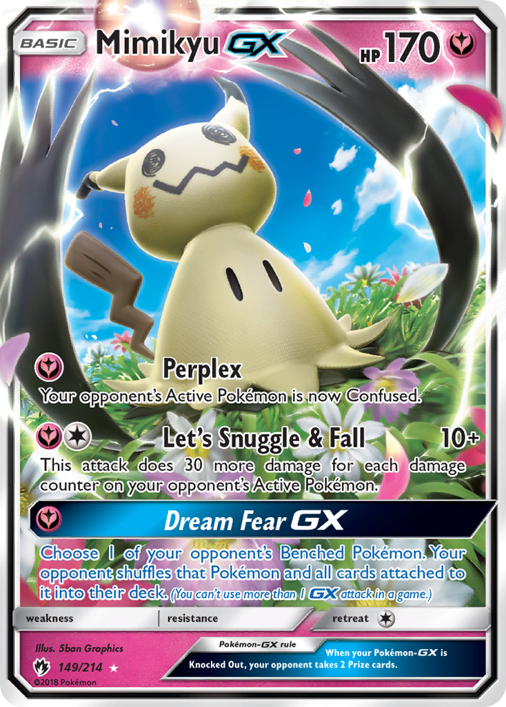 Mimikyu GX (149/214) [Sun & Moon: Lost Thunder] | Clutch Gaming