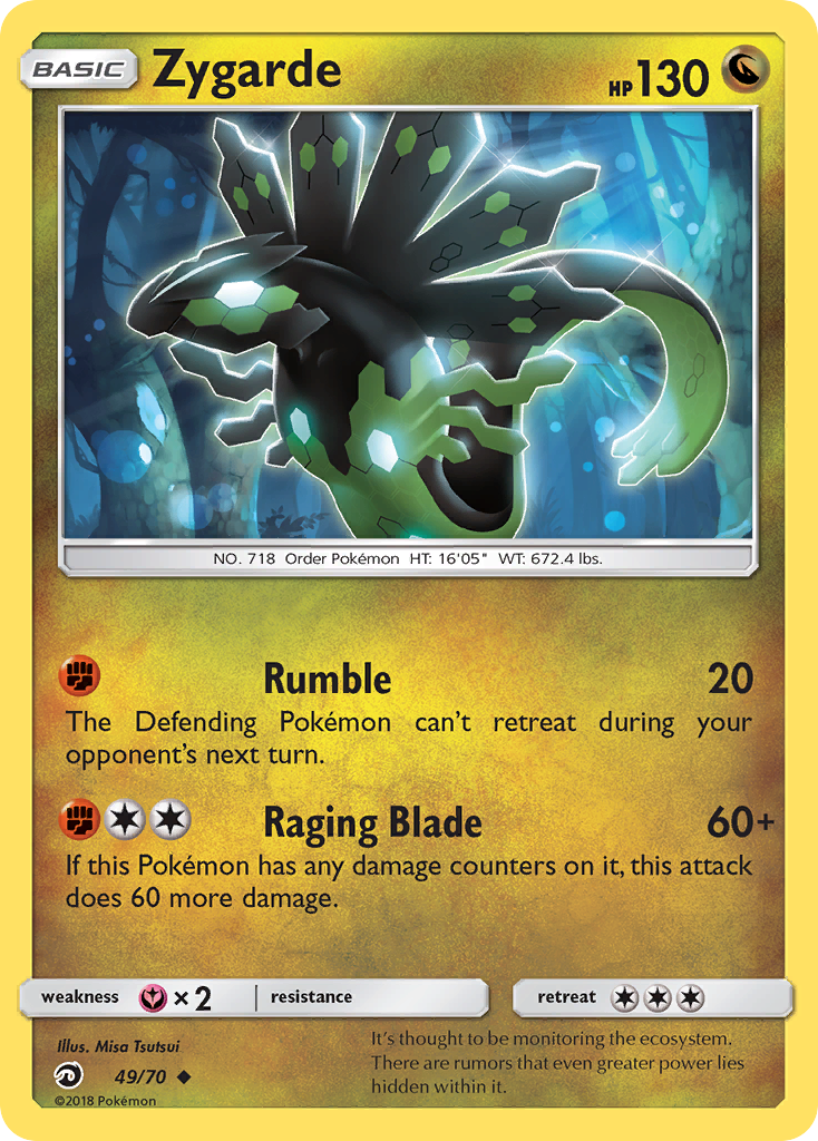 Zygarde (49/70) [Sun & Moon: Dragon Majesty] | Clutch Gaming