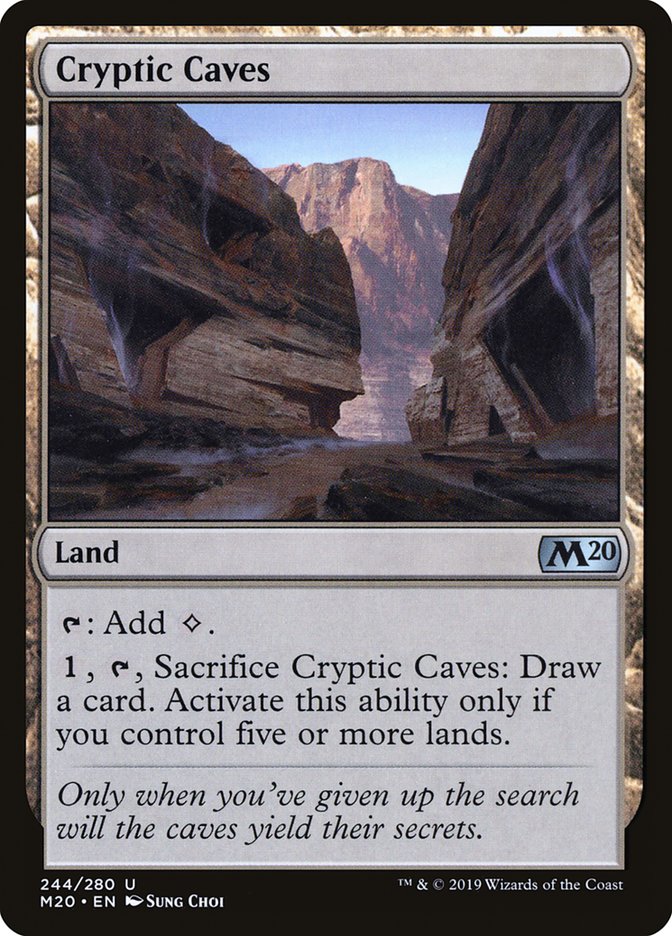 Cryptic Caves [Core Set 2020] | Clutch Gaming